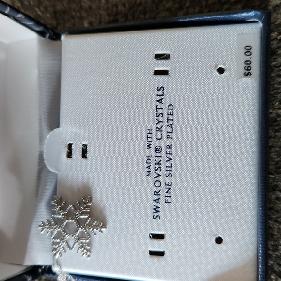 Swarovski Crystal pendant silver plated - Picture 1 of 4